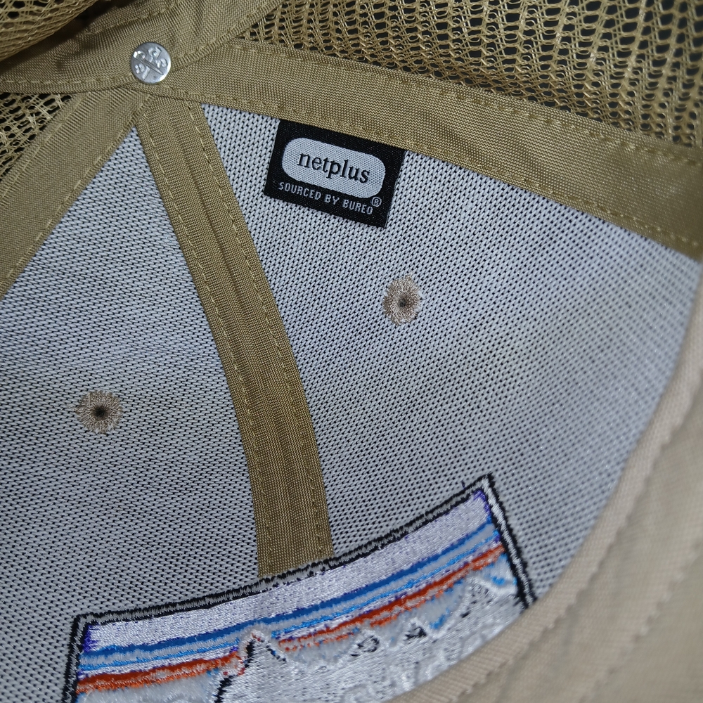 Patagonia Beige and Olive Trucker Hat - Picture 4 of 4